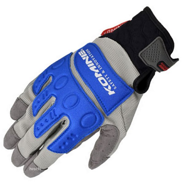 GK-134  インストラクターグローブプロ EX ポリス/グレー/ブルー Mサイズ