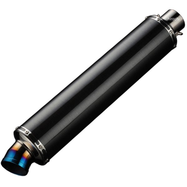 汎用サイレンサー GPテール φ100X450mm 差込径φ50.8 カーボン