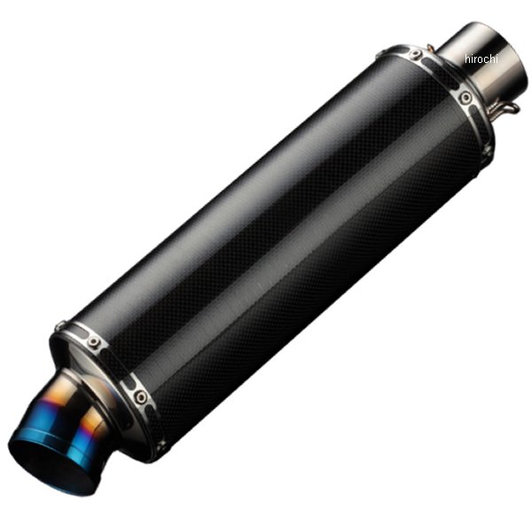 汎用サイレンサー GPテール φ100X300mm 差込径φ60.5 カーボン