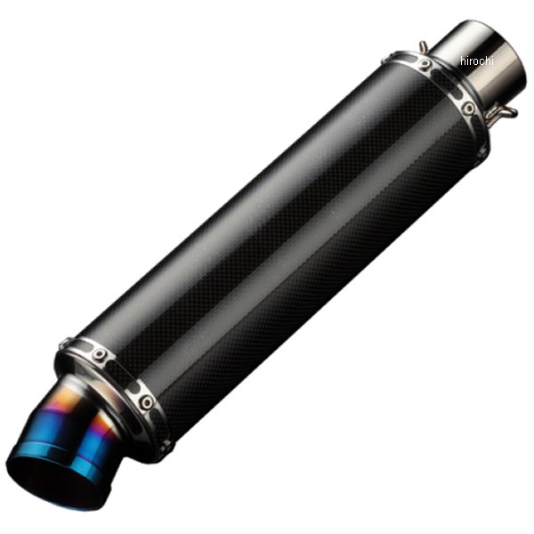 汎用サイレンサー GPテール φ89X300mm 差込径φ60.5 カーボン