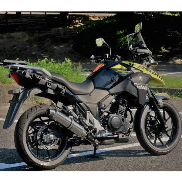スリップオンマフラー R-EVO Vストローム250 ステンレス