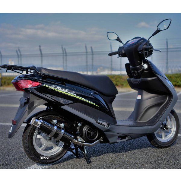 フルエキゾースト SS300 17年 アドレス125 カーボンSP