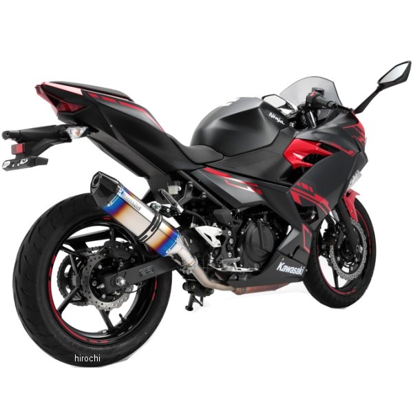 スリップオンマフラー CORSA-EVO2 18年 ニンジャ250 ヒートチタン