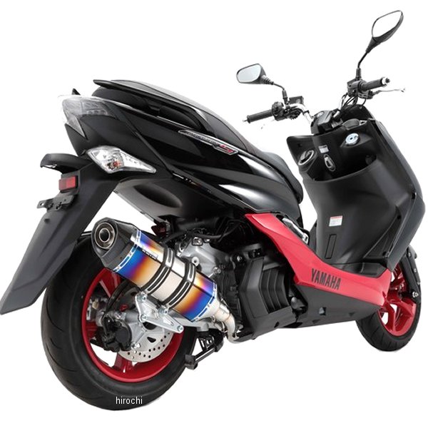 フルエキゾースト GT-CORSA 18年 マジェスティS ヒートチタン