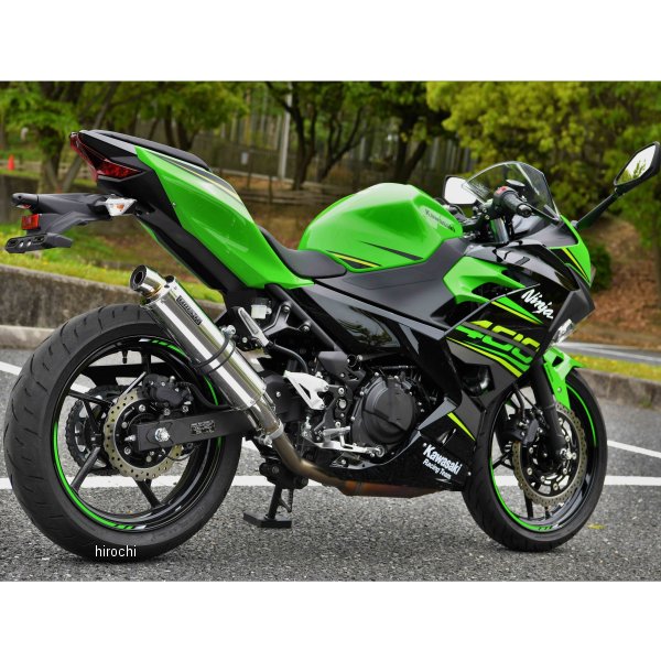スリップオンマフラー R-EVO 18年 ニンジャ400 ステンレス