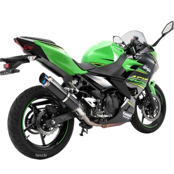 スリップオンマフラー R-EVO2 18年 ニンジャ400 カーボン