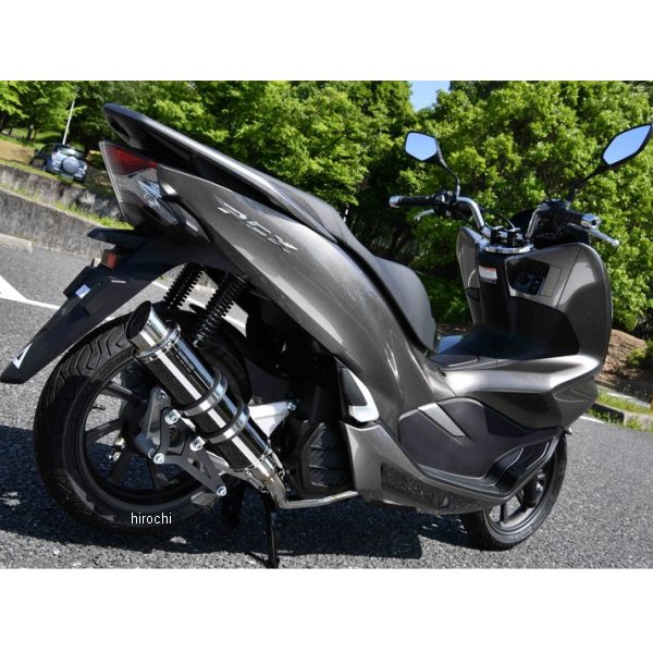 フルエキゾースト R-EVO2 18年 PCX125 スーパーメタルブラック