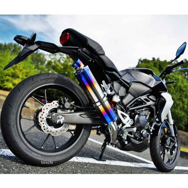 スリップオンマフラー R-EVO 18年 CB250R ヒートチタン