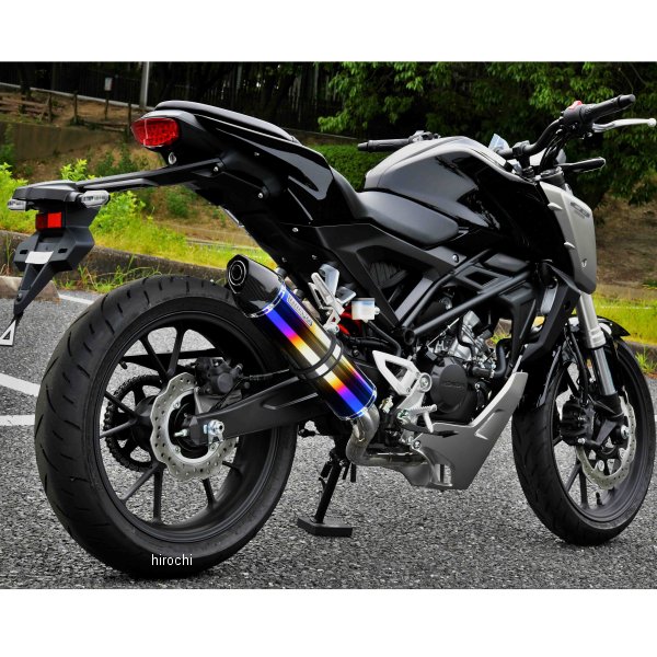 フルエキゾースト CROSS-EVO 18年 CB125R ヒートチタン