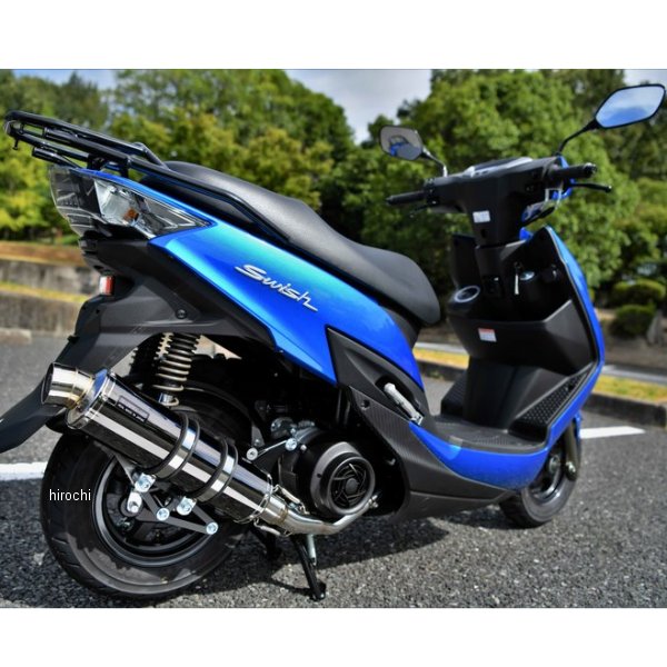 フルエキゾースト R-EVO スウィッシュ 2BJ-DV12B スーパーメタルブラック