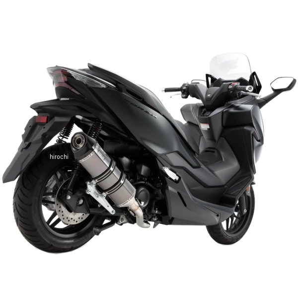 フルエキゾースト GT-CORSA フォルツァ MF13 スーパーメタルブラック