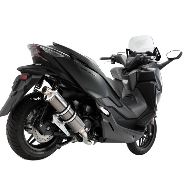 フルエキゾースト R-EVO フォルツァ MF13 スーパーメタルブラック