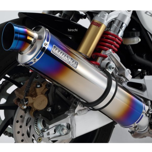 スリップオンマフラー R-EVOサイレント 07年-16年 CB400SF、CB400SB ヒートチタン