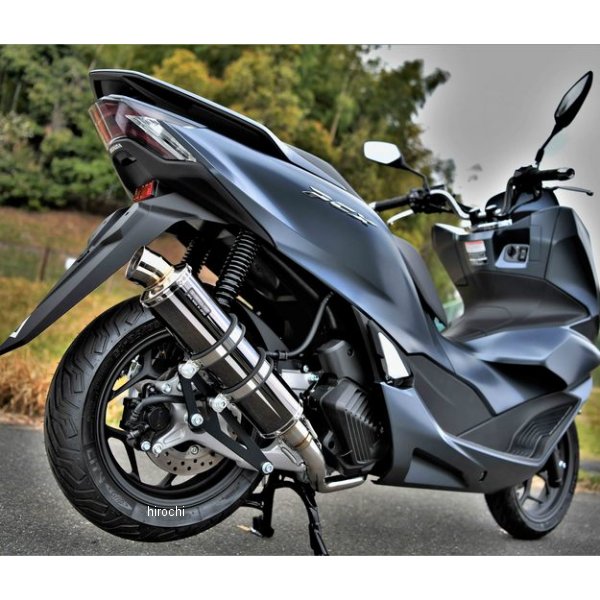 フルエキゾースト R-EVO PCX125 2BJ-JK05 スーパーメタルブラック