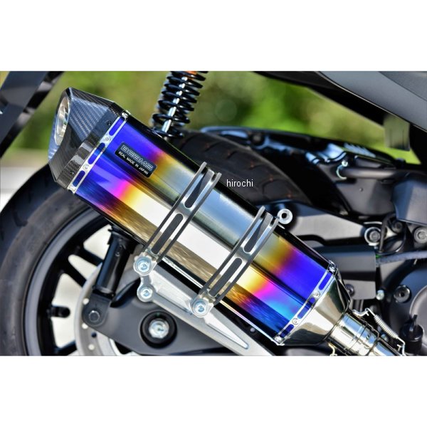 フルエキゾースト GT-CORSA 21年 フォルツァ 2BK-MF15 ヒートチタン