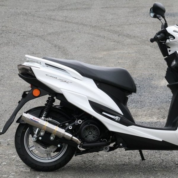 フルエキゾースト 80D-RAPTOR 17年 シグナスX チタン