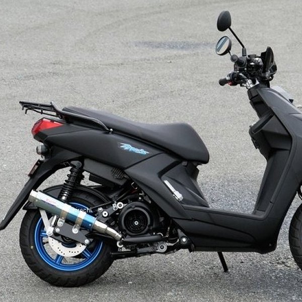 フルエキゾースト 80D-RAPTOR BWS125 ブルーチタン