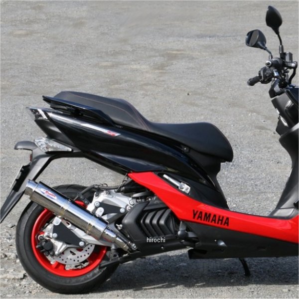 フルエキゾースト 80D-RAPTOR マジェスティS/2BK-SG52J ステンレス