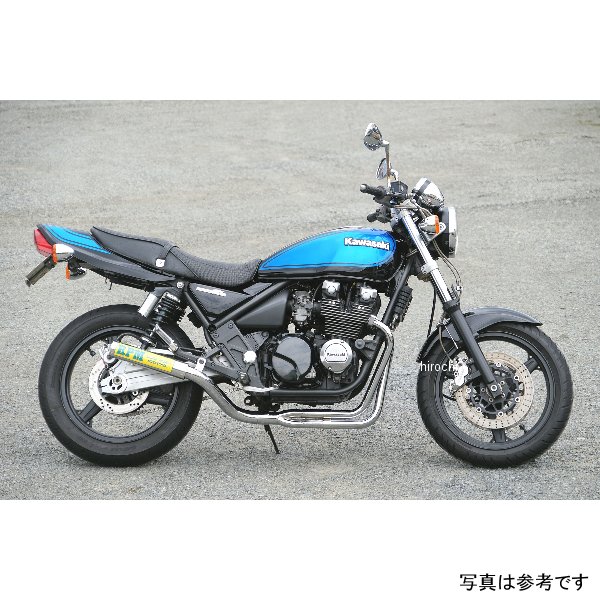 マフラー フルエキゾースト RPM-4in2in1 01年-08年 ゼファー400X アルミサイレンサーカバー