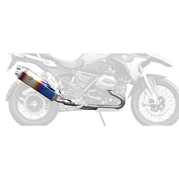 r's gear フルエキゾースト ワイバン 17年-18年 R1200GS ADVENTURE ドラッグブルー