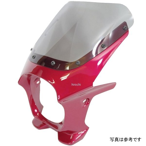 汎用ビキニカウル AERO ディープレッドメタリックk/スモーク