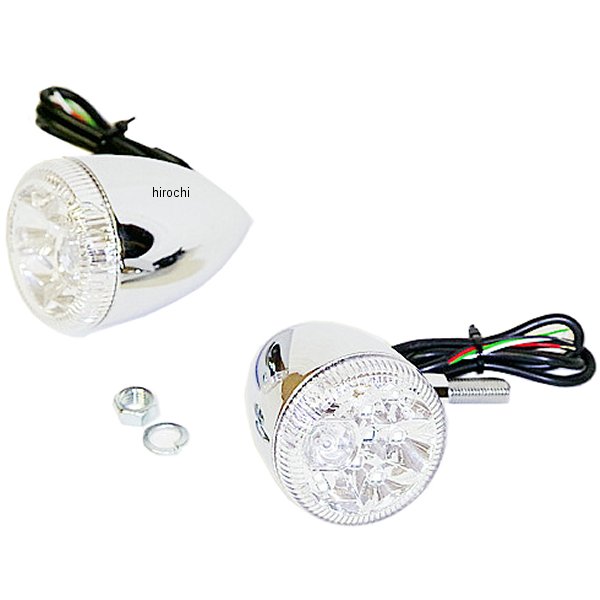 LEDウインカー hanabi 3ファンクション メッキ