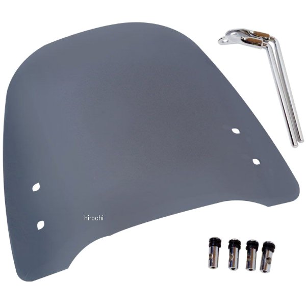 汎用ウインドスクリーン 原付用 スモーク