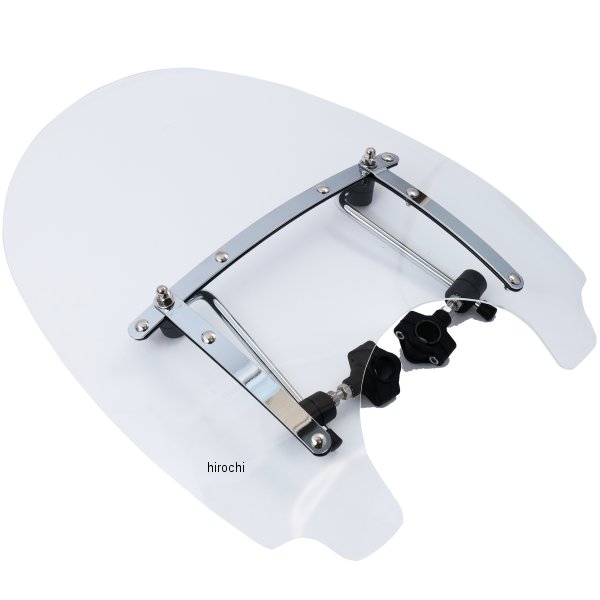 汎用ウインドスクリーン ウインドプロテクターL クリア