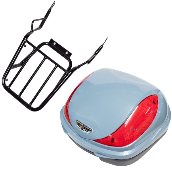 リアボックスキャリアセット 22年 ダックス125 黒/パールカデットグレー