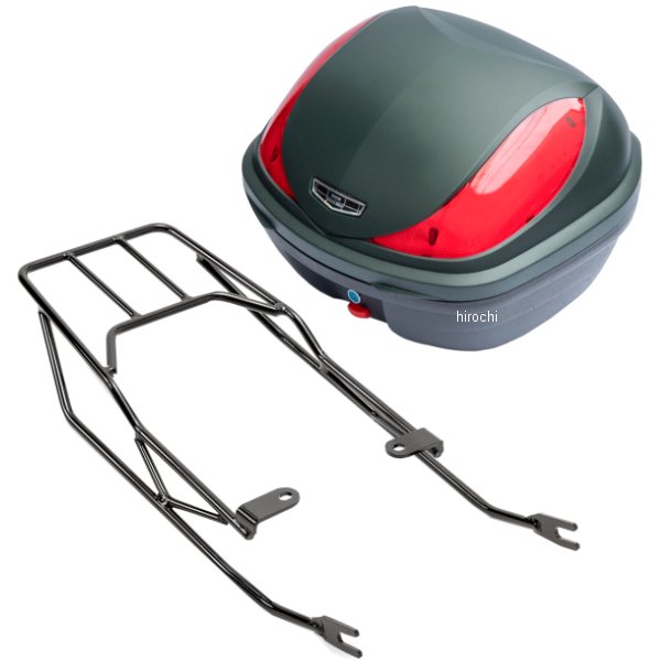 リアキャリア 32Lリアボックスセット クロスカブ110  マットアーマードグリーンメタリック