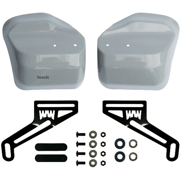 塗装大型ナックルガード 18年-22年 クロスカブ110 パールディープマッドグレー