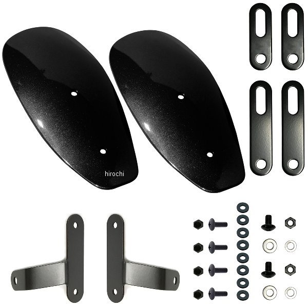 塗装ナックルガード 18年-21年 モンキー125 パールシャイニングブラック