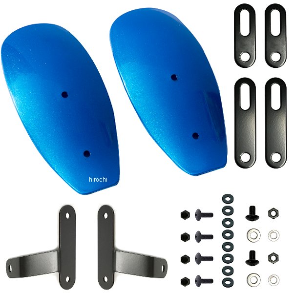 塗装ナックルガード 18年-21年 モンキー125 パールグリッターリングブルー