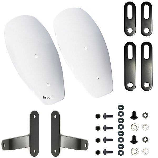 汎用塗装ナックルガード 白