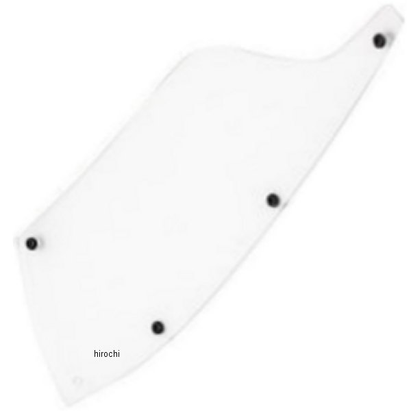 補修用ワイドバイザー フロント クリア 左側1枚入り