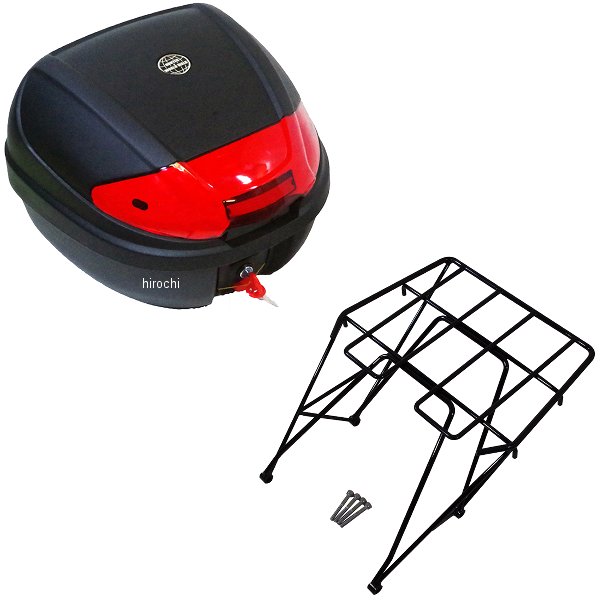 キャンプツーリングキャリア 30Lリアボックスセット 04年以降 スポーツスター