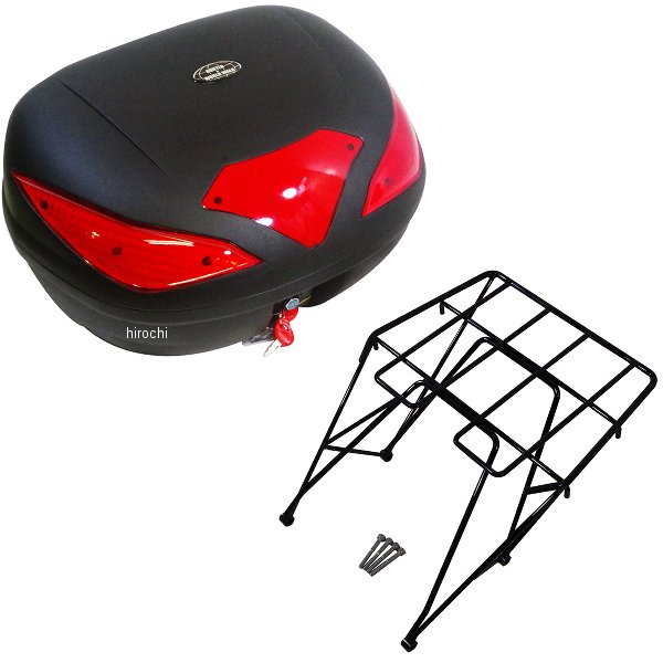 キャンプツーリングキャリア 43Lリアボックスセット 04年以降 スポーツスター