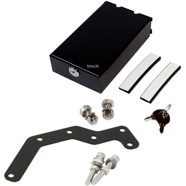 バイク用鍵付きETCケースセット FRマウントキット付き 04年以降 スポーツスター