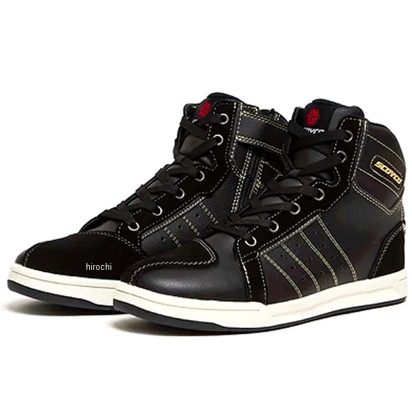 カジュアルライディングシューズ 黒 43サイズ(28.0cm)