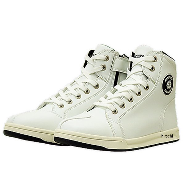 カジュアルライディングシューズ 白 41サイズ(26.0cm)