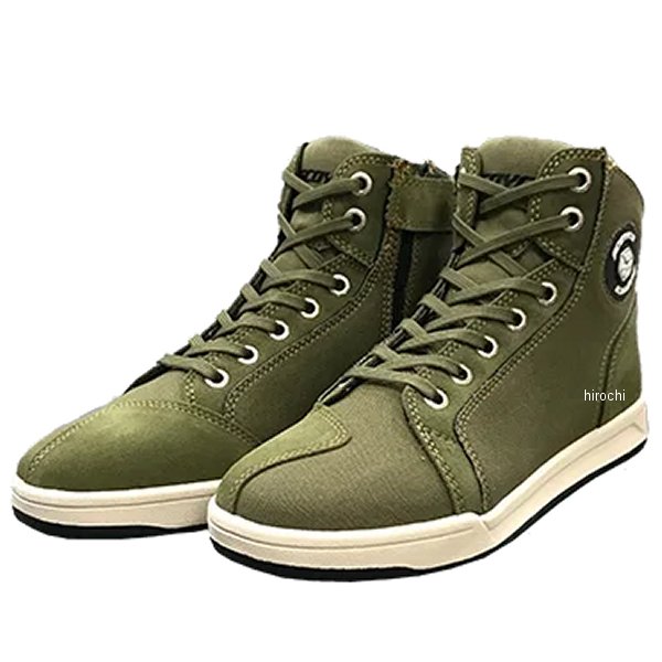 カジュアルライディングシューズ ミリタリーグリーン 40サイズ(25.5cm)