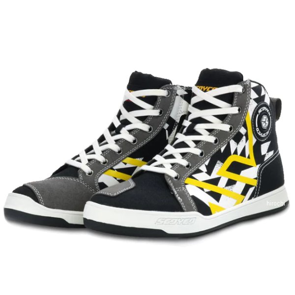 カジュアルライディングシューズ レディース 黒/白 38サイズ(25.0cm)