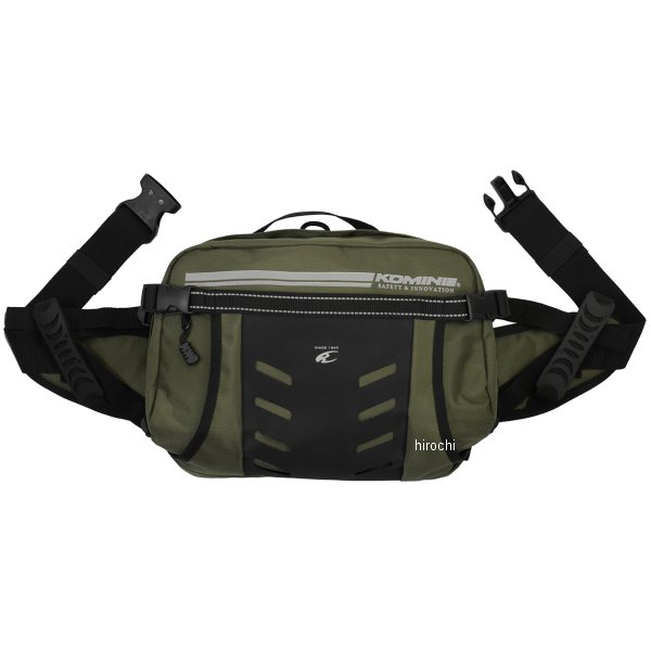 SA-204 KOMINE ライディングヒップバッグ オリーブ