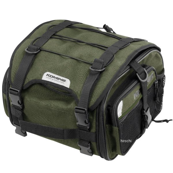 SA-240 KOMINE ツーリングシートバッグ オリーブ 17L-26L