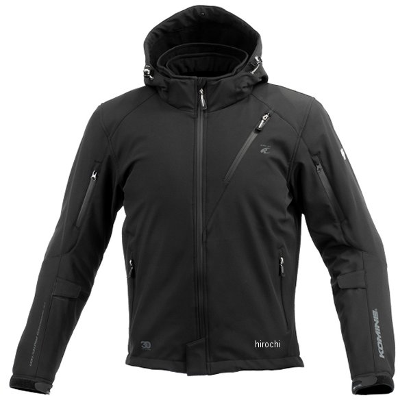 秋冬モデル プロテクトソフトシェルウィンターパーカ-IFU ネオブラック Lサイズ