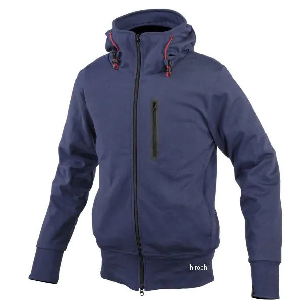 JK-604  KOMINE 秋冬モデル プロテクトKVパーカー レディース ネイビー WLサイズ