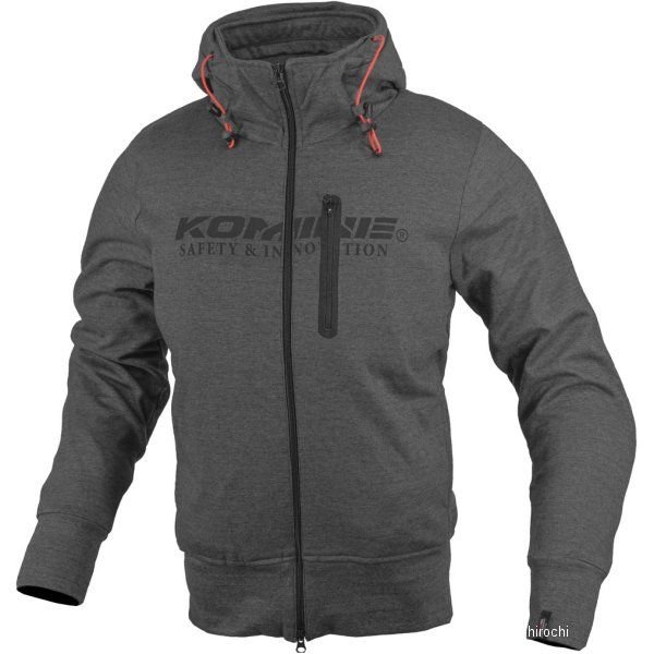JK-604  KOMINE 秋冬モデル プロテクトKVパーカー レディース グレー WLサイズ