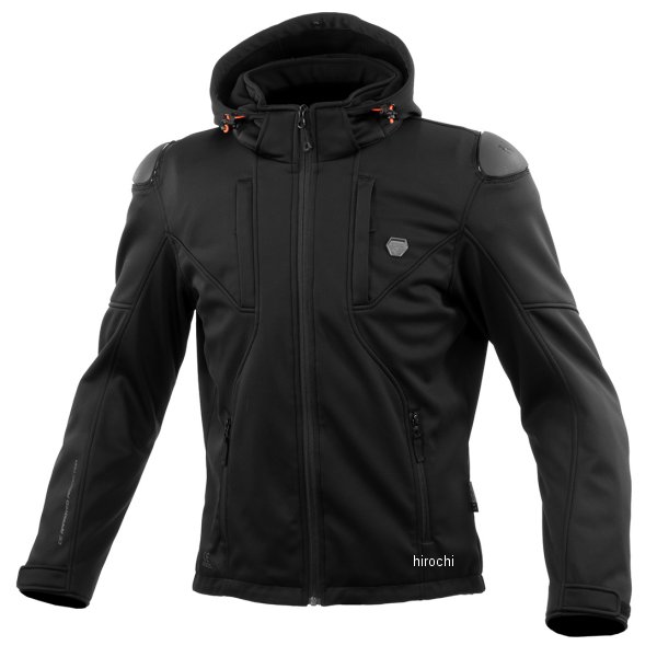 秋冬モデル ハイプロテクトソフトシェルシステムパーカ 黒 3XLサイズ