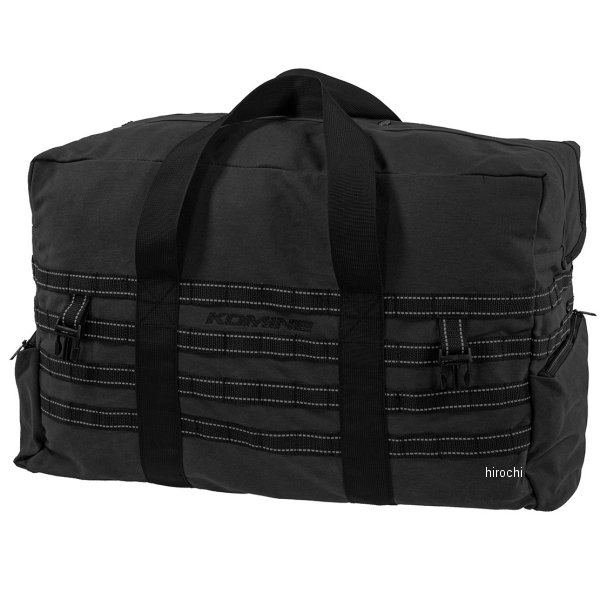 キャンピングキャンバスシートバッグ 黒 65L