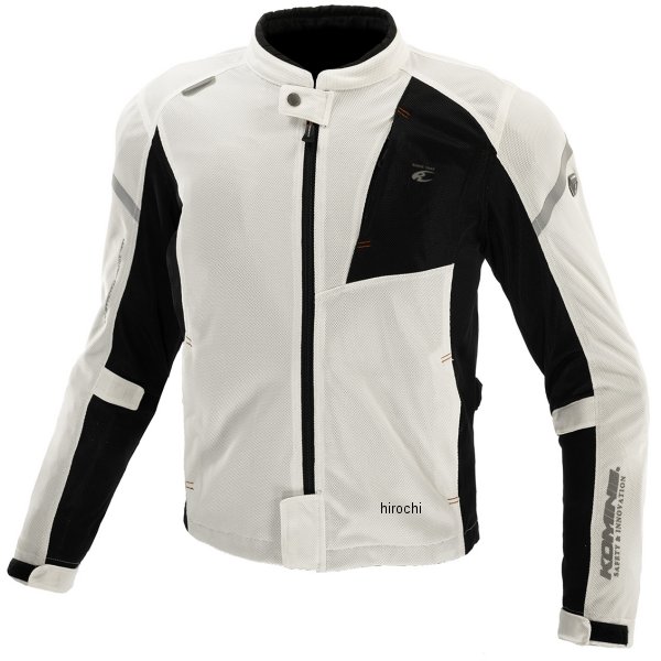 春夏モデル プロテクトフルメッシュジャケット シルバー/黒 Lサイズ